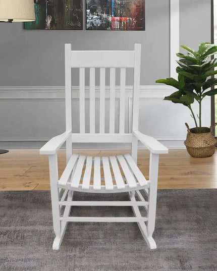 Wooden Rocking Chair White