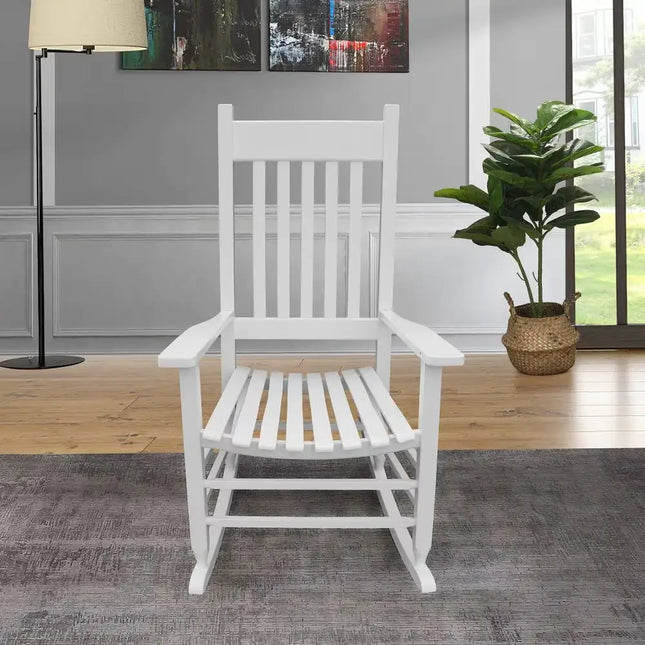 Wooden Rocking Chair White