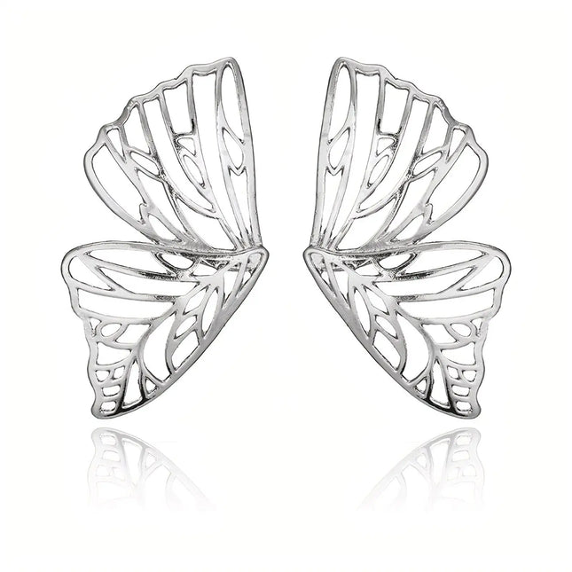 Butterfly -Silver Earrings