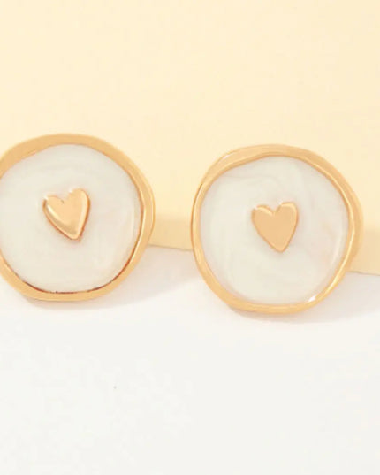 Astral Earrings White