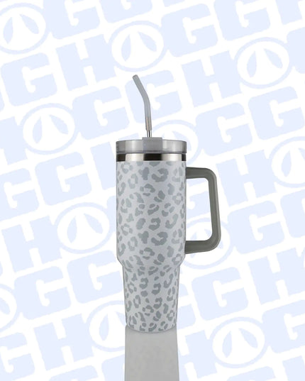 40oz POWDER COATED TRAVELER TUMBLER