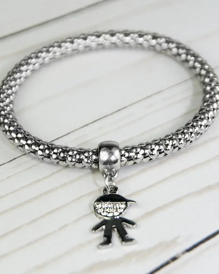 Qidz Bracelet -Boy Silver