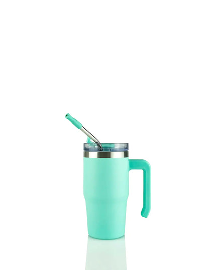 12oz POWDER COATED GRIPPY TUMBLER