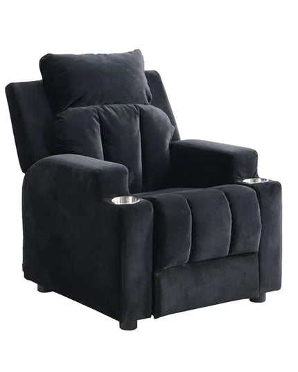 Children's Upholstered Couch With Cup Holder
