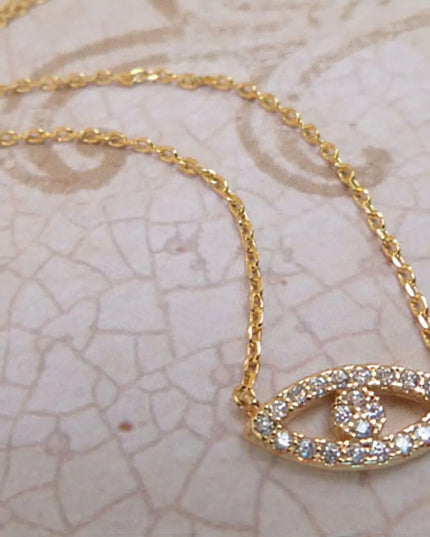18K Gold Abby Necklace