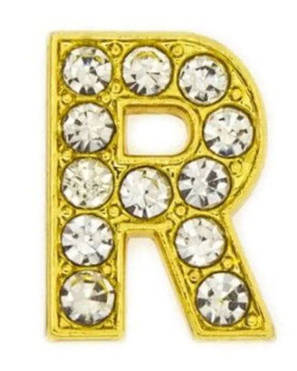 Pavé Letters -Gold Charms