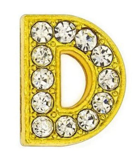 Pavé Letters -Gold Charms