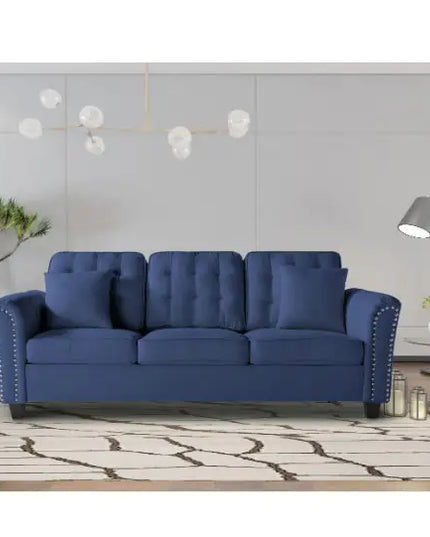 85.4\" Flare Arm Sofa