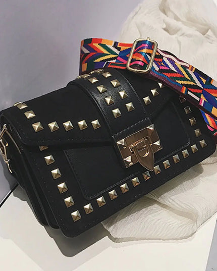 Betty Shoulder Bag -Velvet Finish