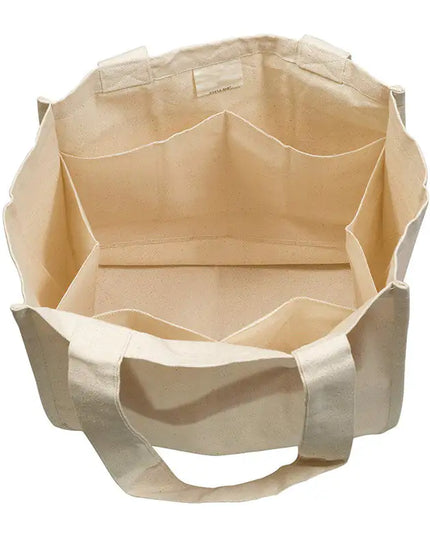 Reusable Tote Mesh Bag w/6 Internal Sleeves w/Logo.