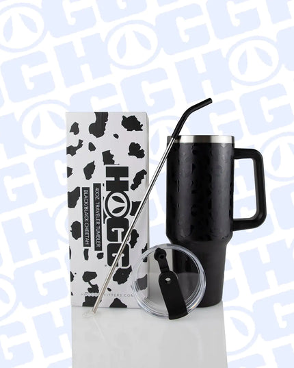40oz POWDER COATED TRAVELER TUMBLER