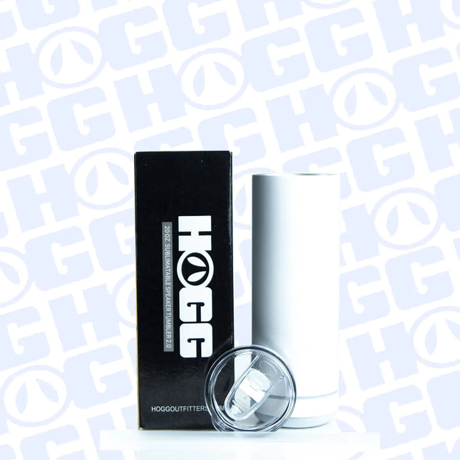 20oz WIRELESS SPEAKER TUMBLER - WHITE