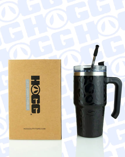 20oz POWDER COATED GRIPPY TUMBLER