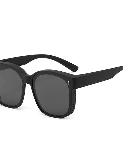 Polarized Sun Protection Sunglasses, Black, 1 Pair