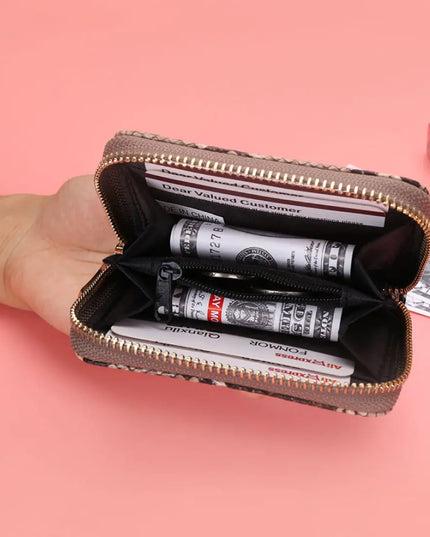 Python Print Zipper Wallet