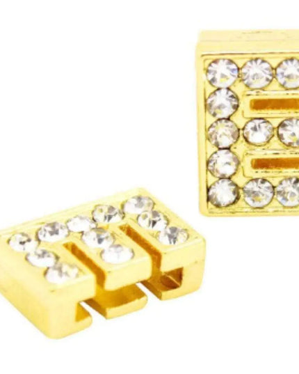 Pavé Letters -Gold Charms