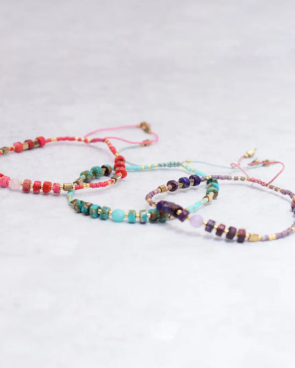Gems Bracelet Set