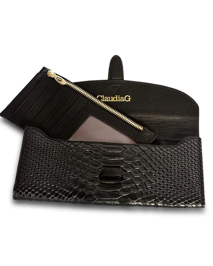 Wealthy Leather Wallet -Black