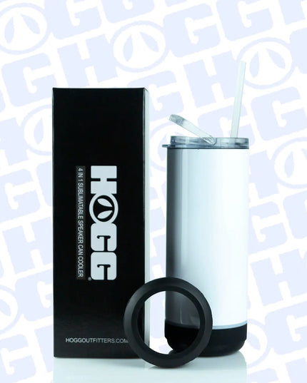 4 in 1 SPEAKER CAN COOLER - WHITE