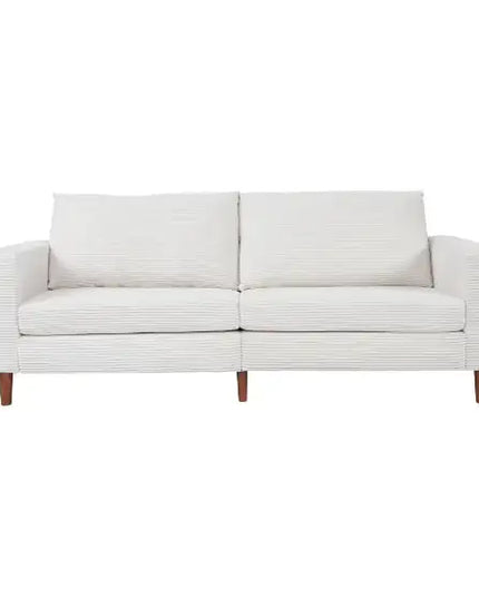 Beige Linen Sofa