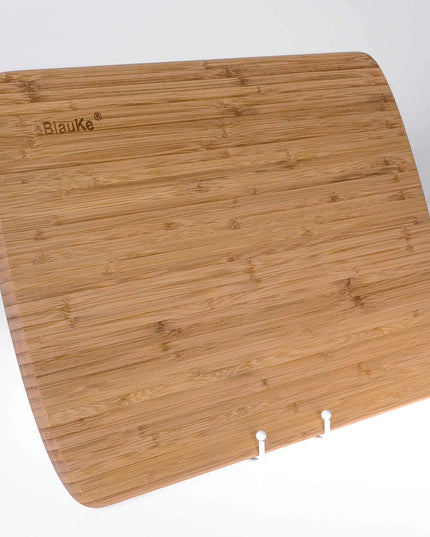 Wood Cutting Board XL 18"x12" Butcher Block With Juice Groove, Serving Tray - Wooden Chopping