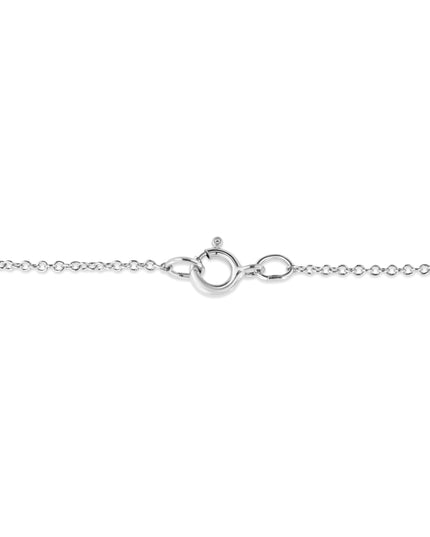 .925 Sterling Silver Prong-Set Diamond Accent Double Heart 18" Pendant Necklace (I-J Color, I1-I2 Clarity)