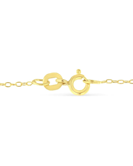 Sterling Silver Diamond Station Necklace (1/2 cttw, K-L Color, I2-I3 Clarity)