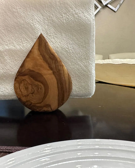 Olive Wood Napkin Holder