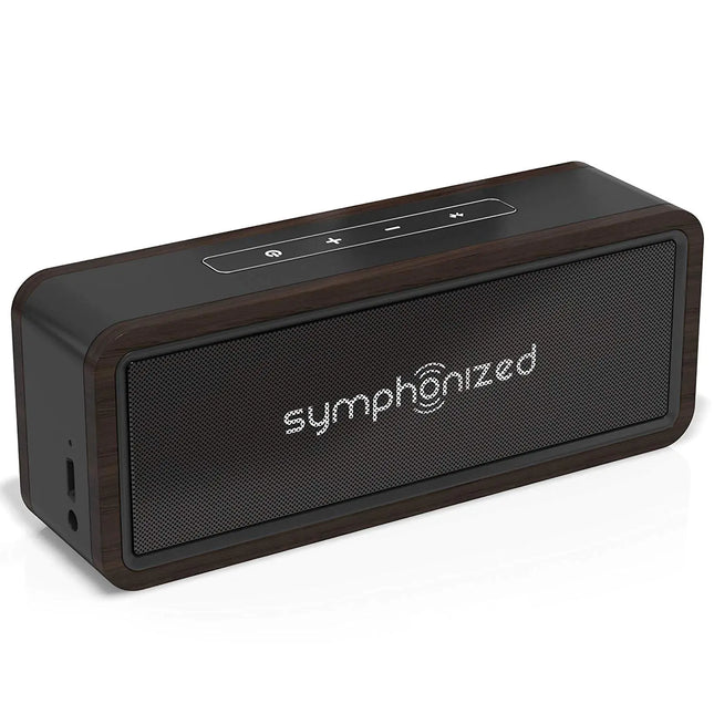 Symphonized Portable Bluetooth Speaker – Compact Wireless Outdoor Speaker with Deep Bass for Patio & Home