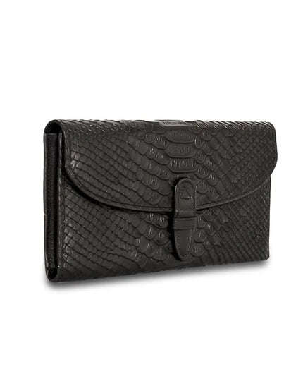 Wealthy Leather Wallet -Black
