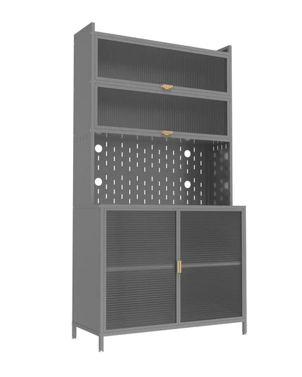 6-level Flip Door Pantry Cabinet