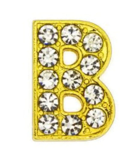 Pavé Letters -Gold Charms