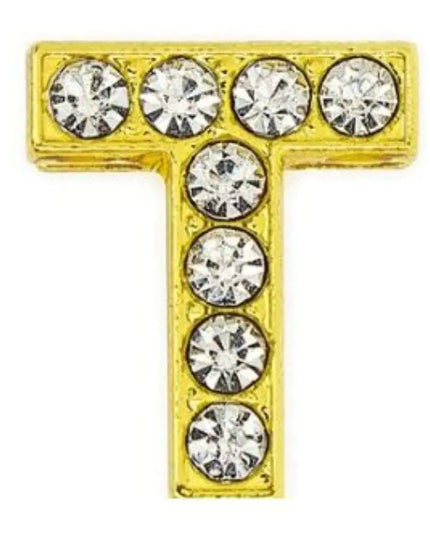 Pavé Letters -Gold Charms