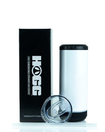 4 in 1 SPEAKER CAN COOLER - WHITE