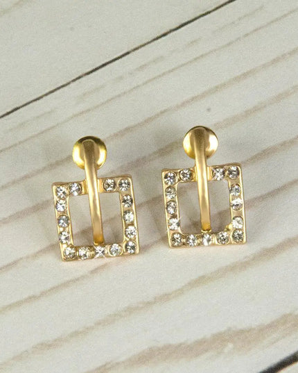 Lucy Earrings-Gold