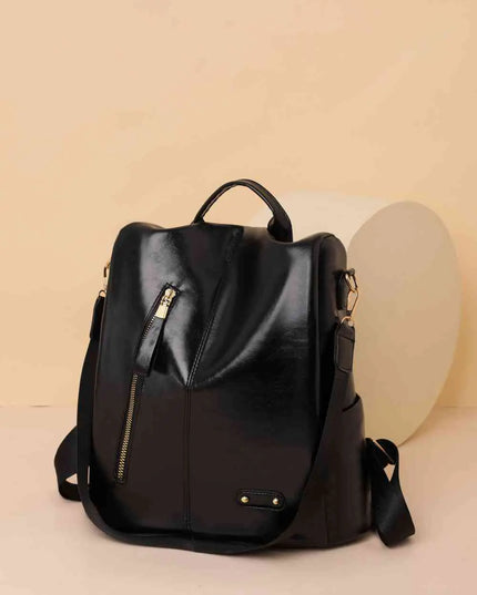 Marcy Zipper Pocket Backpack
