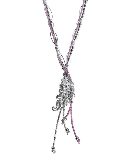 Rodeo Bling Necklace- Rose
