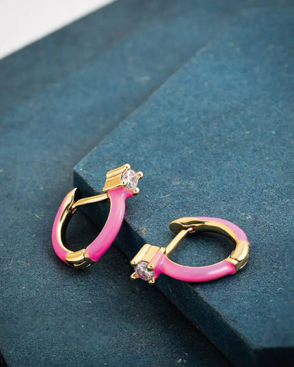 Flirt Huggie Earrings