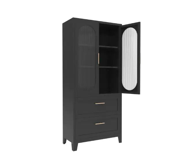 2-door 2-drawer Cabinet