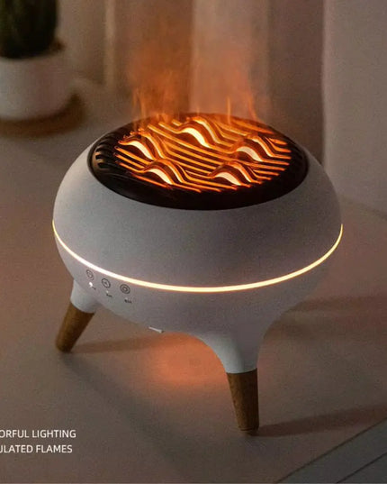 Flame Effect LED Aromatherapy Diffuser