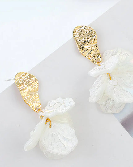 Layered Flower Earrings