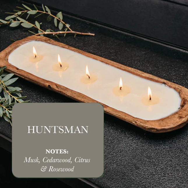 5-Wick Dough Bowl Soy Candle - Huntsman