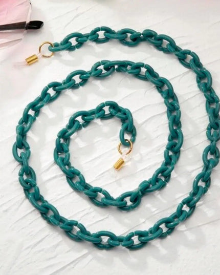 Bond Glasses & Mask Chain