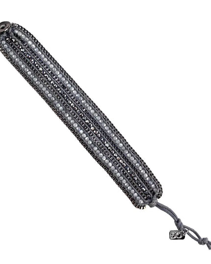 Looped Bracelet- Coal