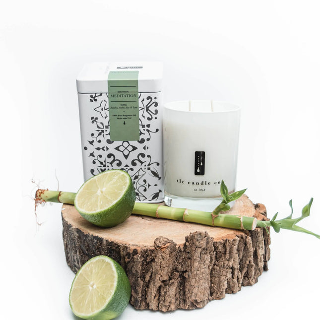 Meditation Bamboo Candle