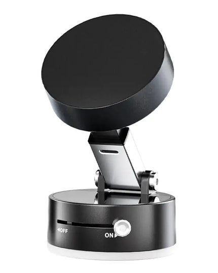Foldable Magnetic Vacuum Car Phone Holder Foldable Suction Cup With Suction Cup Hands-Free Navigation For Smart Phone