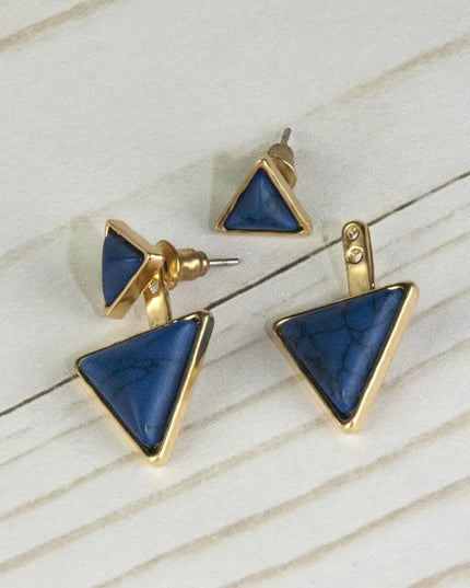 Gypsy Earrings-Sapphire