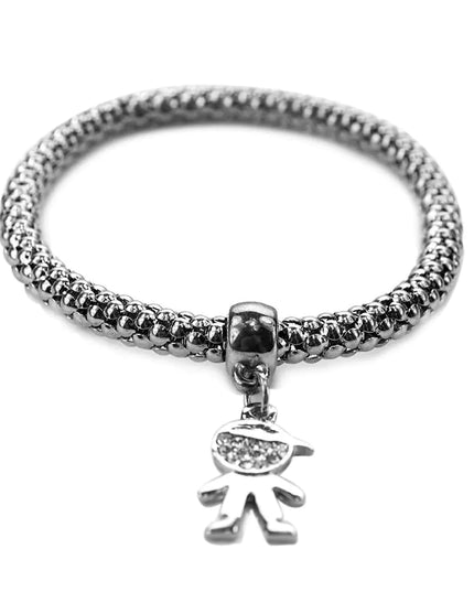 Qidz Bracelet -Boy Silver