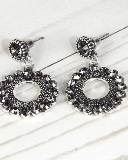 Gyre Earrings - Silver