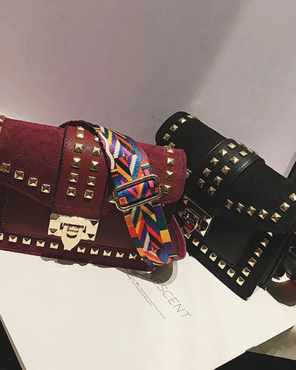 Betty Shoulder Bag -Velvet Finish